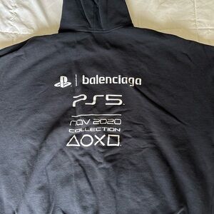 Balenciaga x PlayStation Oversized Unifit Hoodie